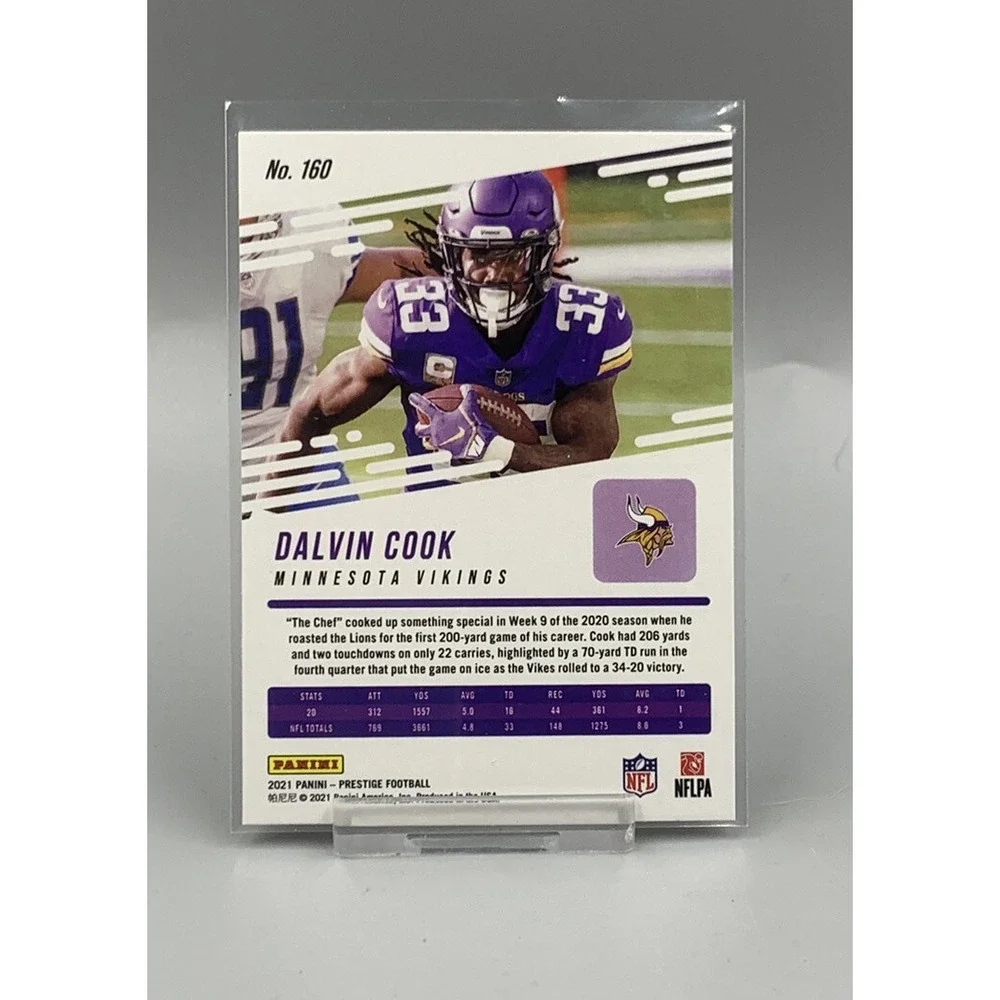 2021 Prestige Xtra Points DALVIN COOK #160 Minnesota‎ Vikings
